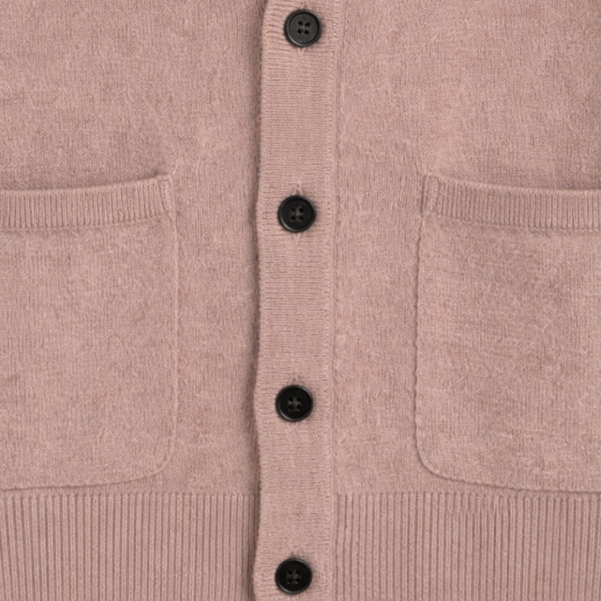 Men's Cashmere V-Neck Cardigan | Milo_3