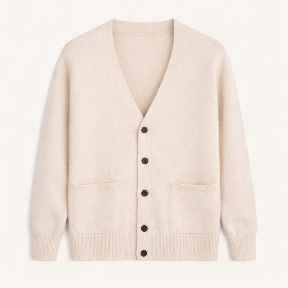 Men's Cashmere V-Neck Cardigan | Milo_5