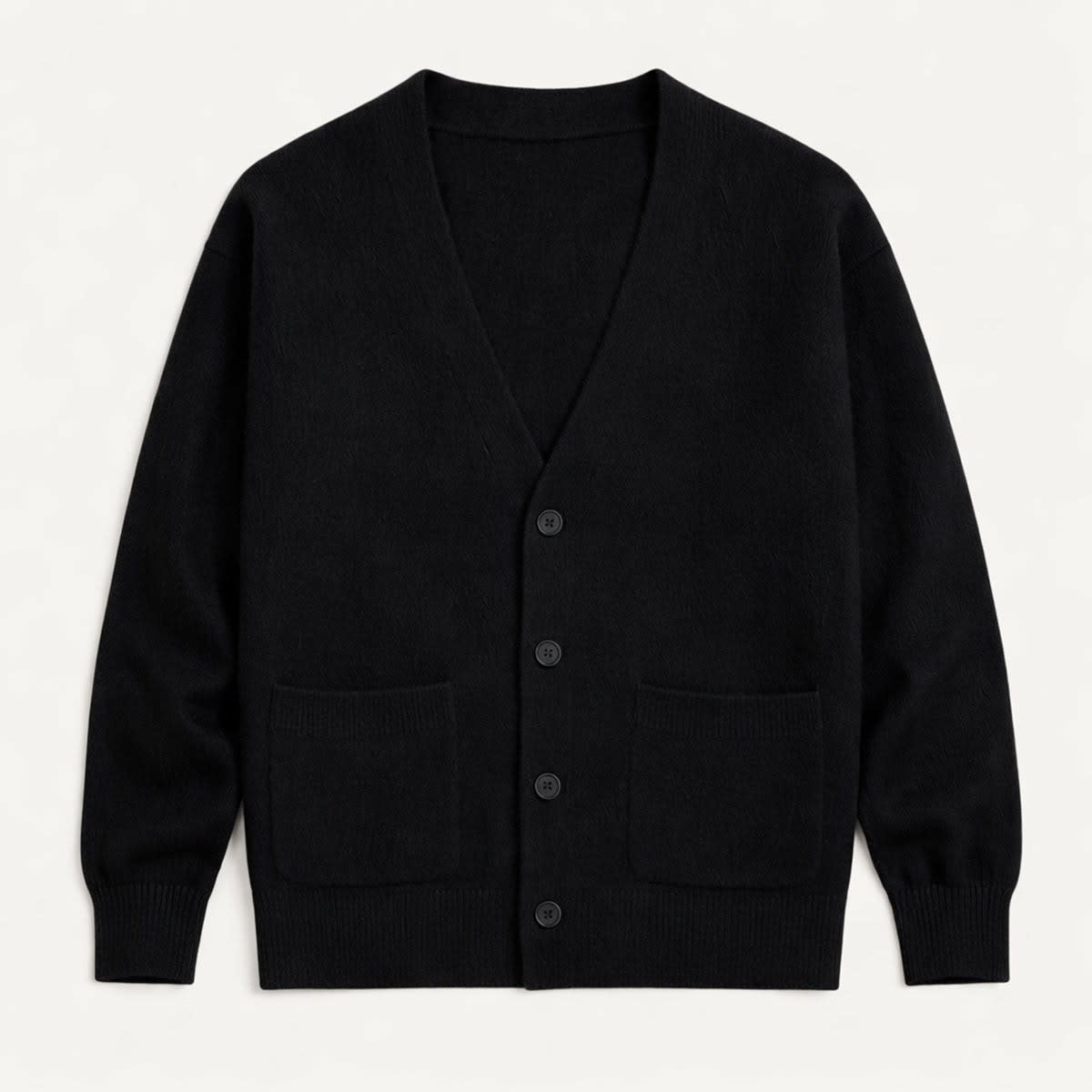 Men's Cashmere V-Neck Cardigan | Milo_7
