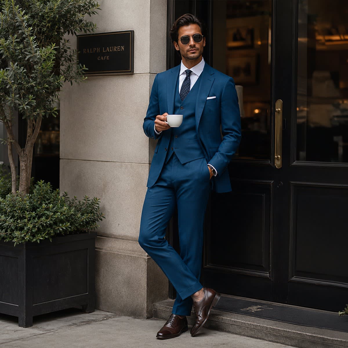 Men's Tailored Three-Piece Suit | Bleddyn_12