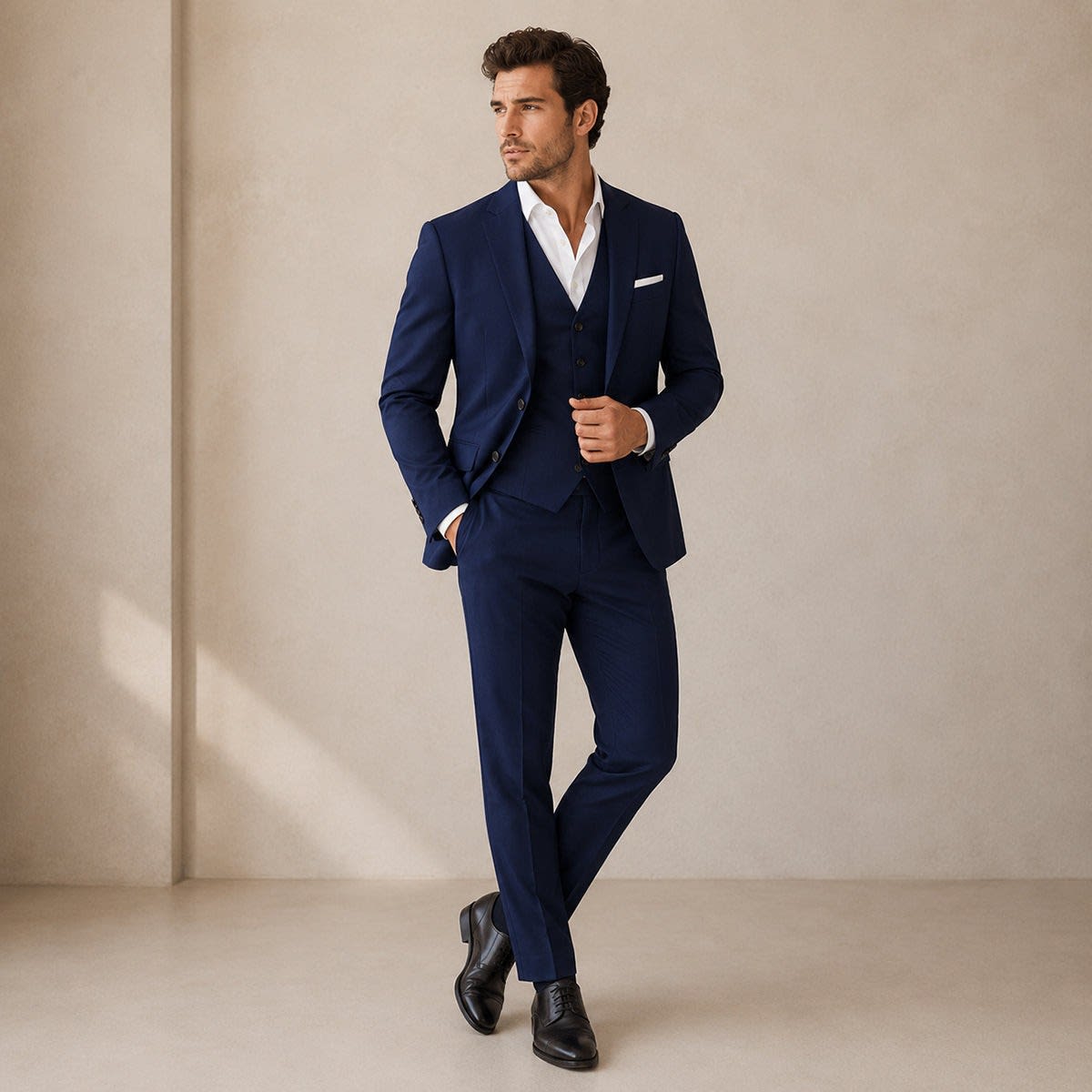 Men's Tailored Three-Piece Suit | Bleddyn_8