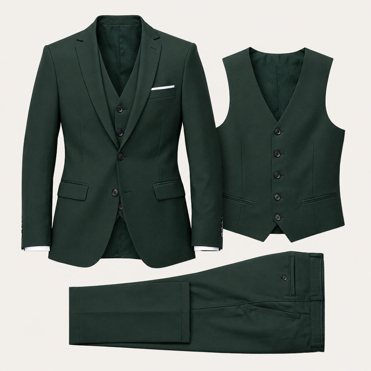 Men's Tailored Three-Piece Suit | Bleddyn_9