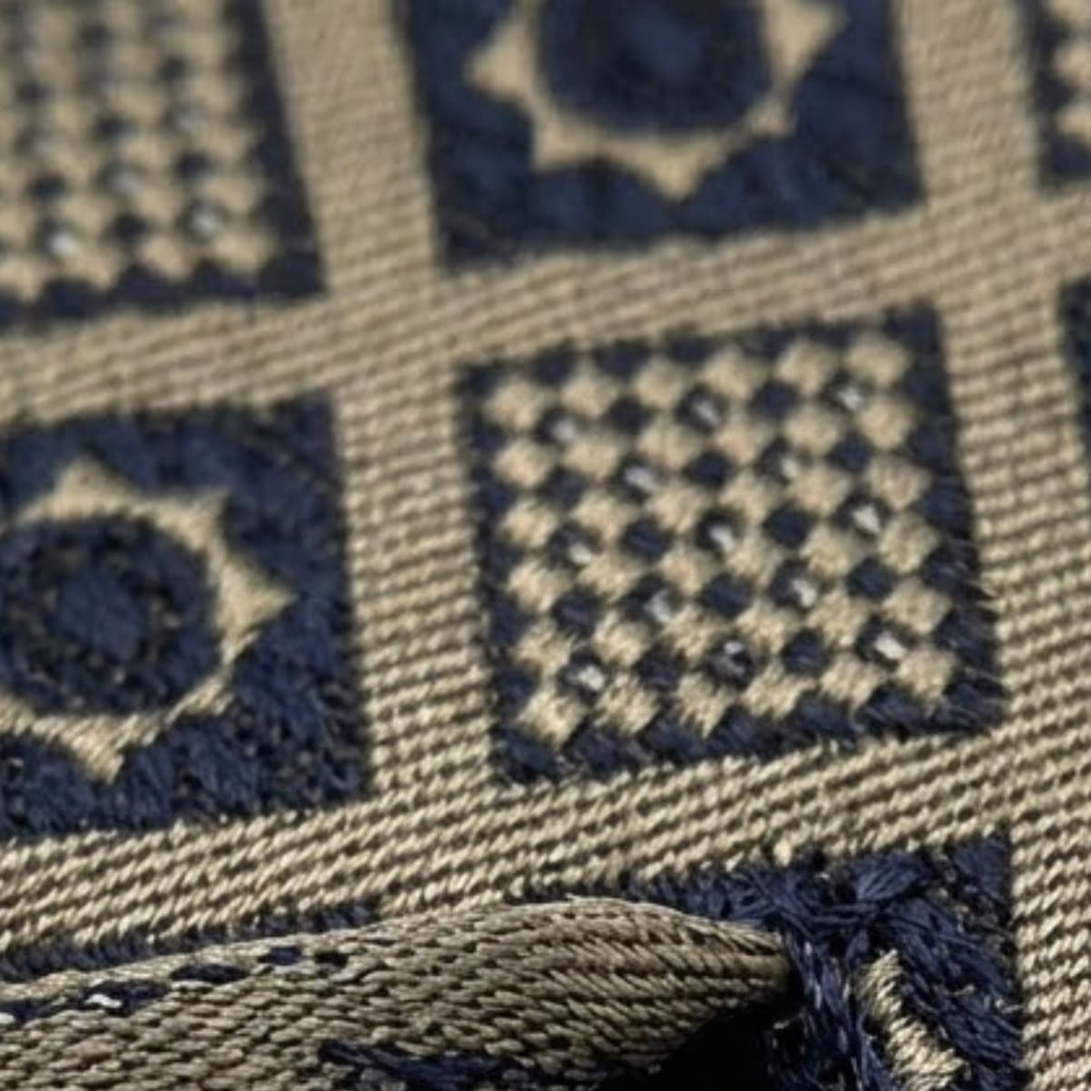 Men's Brown Geometric Tie | Darren_5