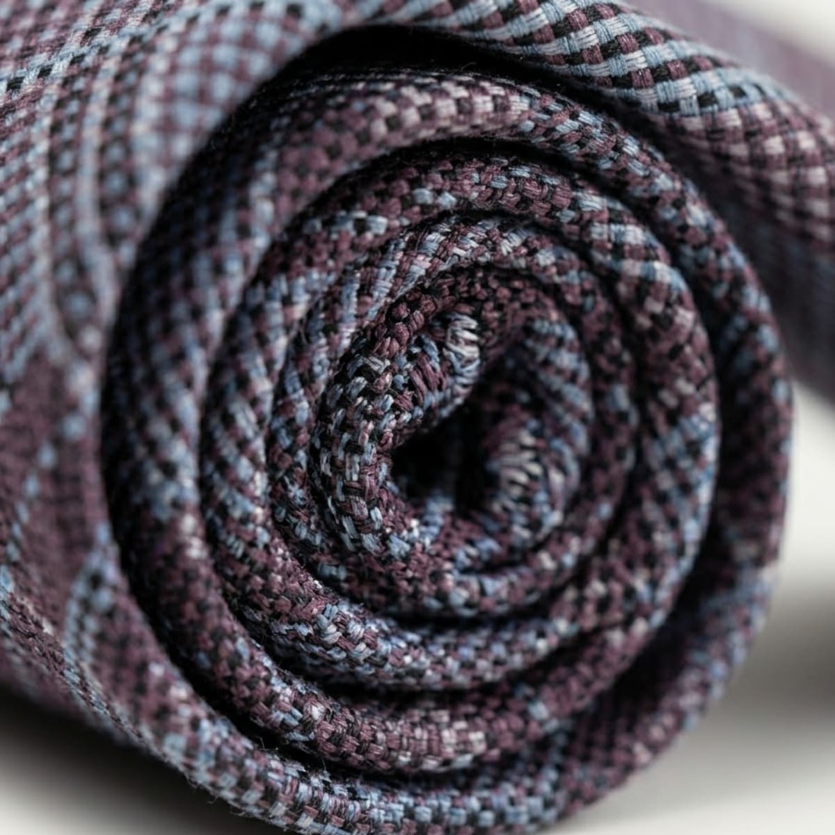 Men's Maroon Checked Tie | Donnchadh_5
