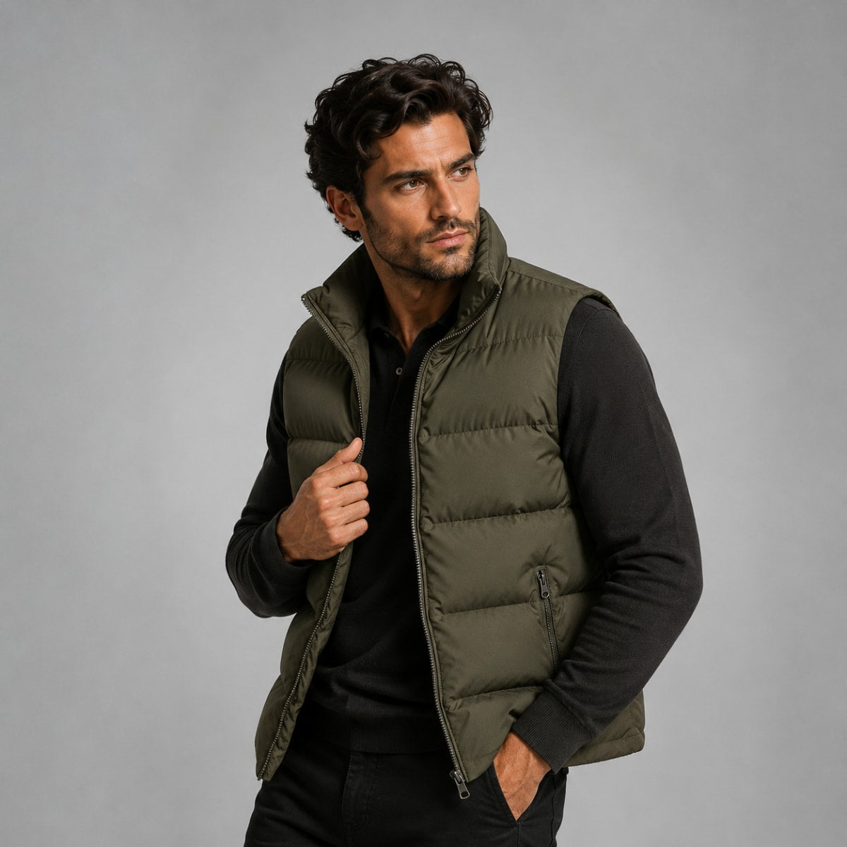 Men's Quilted Puffer Gilet | Jeffrey_5