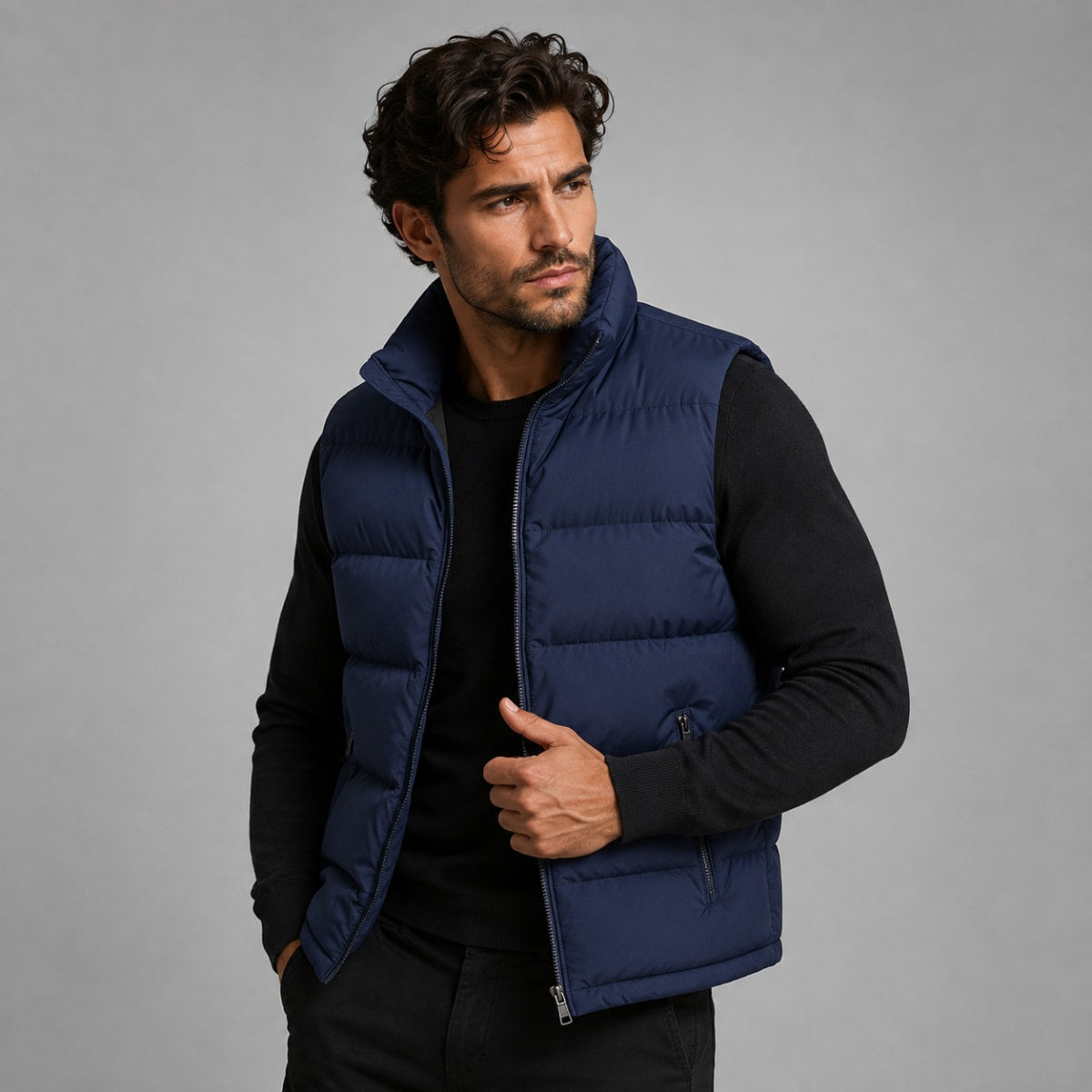 Men's Quilted Puffer Gilet | Jeffrey_8