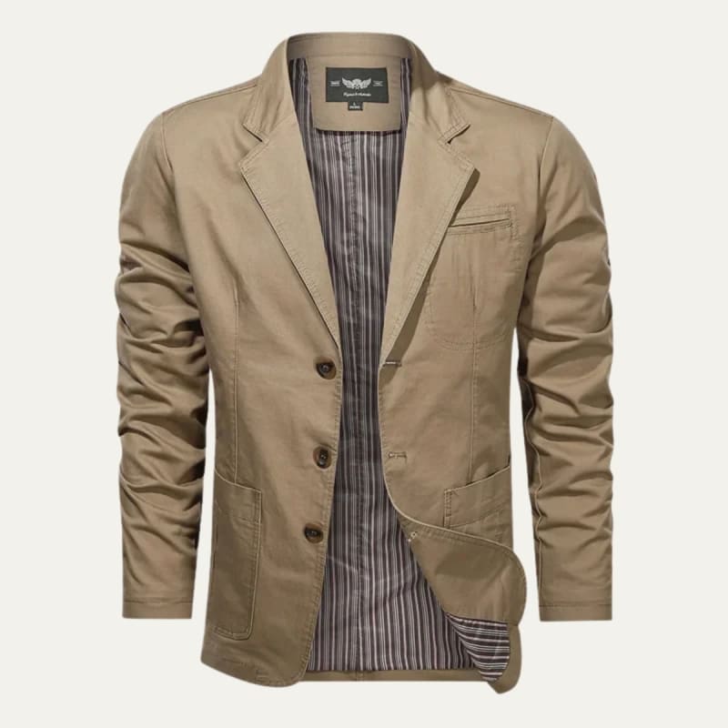 Men's Casual Cotton Blazer | Niall_1