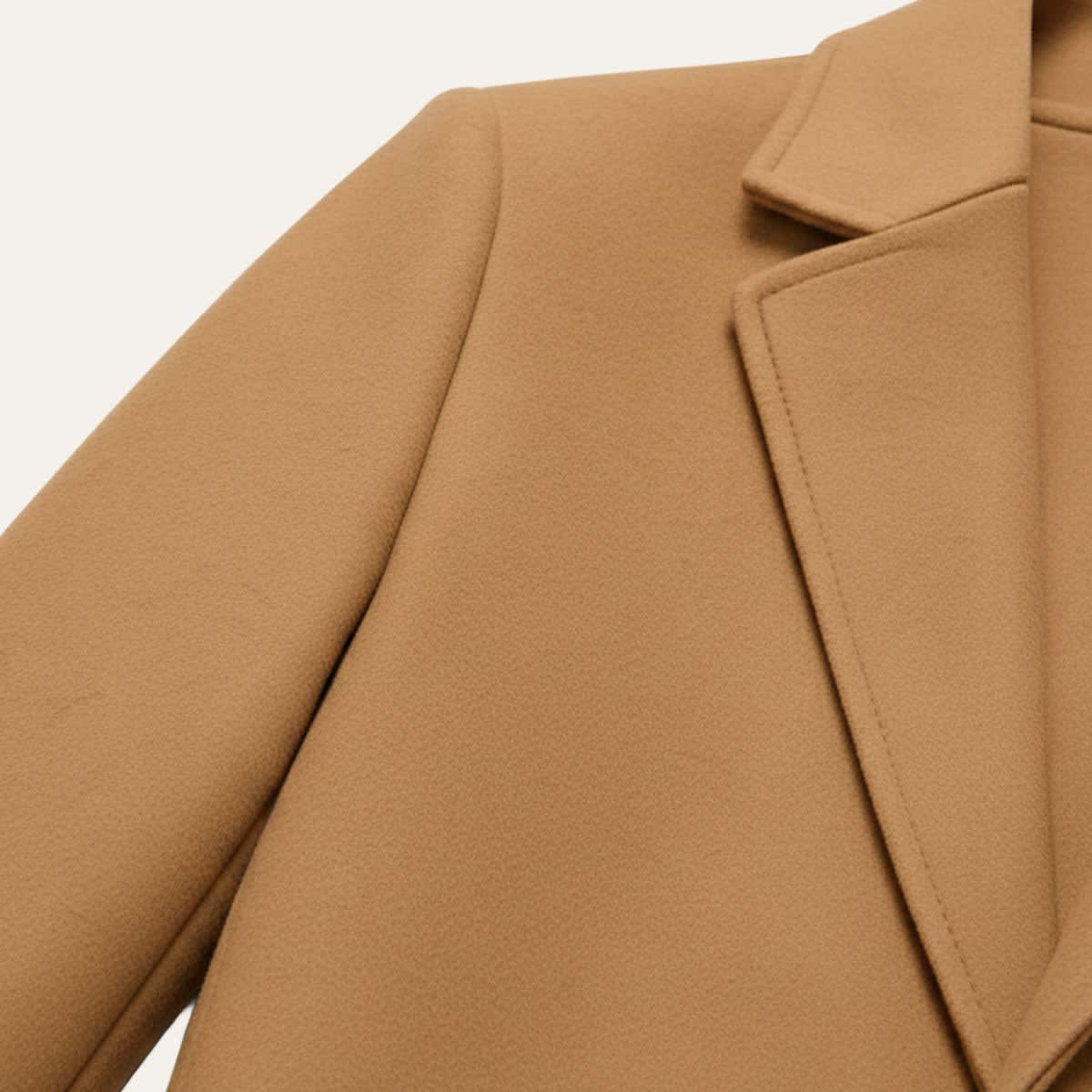 Men's Cotton Blend Longline Coat | Leigh_3