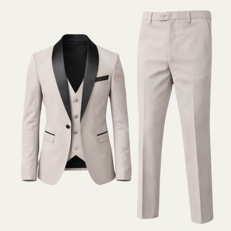 Men's Shawl Lapel Two-Piece Suit | Caerwyn_1