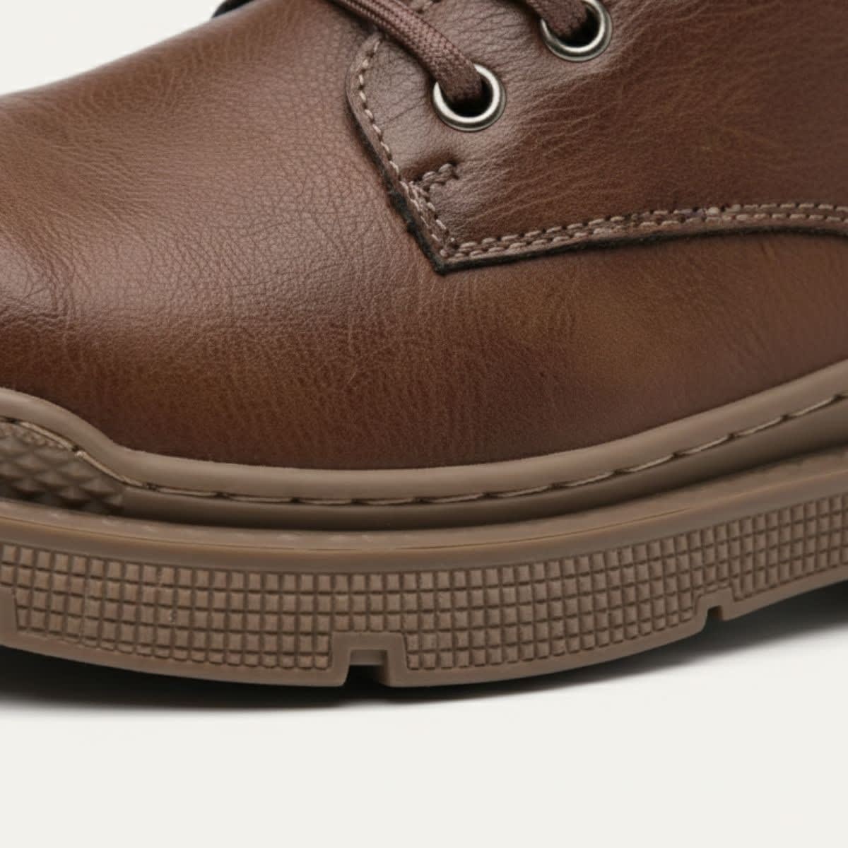 Men's Leather Lace Up Ankle Boots | Meical_3