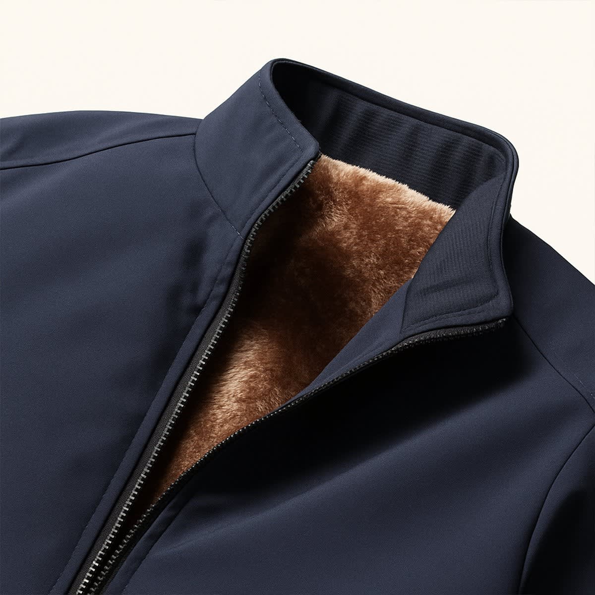 Men's Fleece Lined Bomber Jacket | Maxwell_3