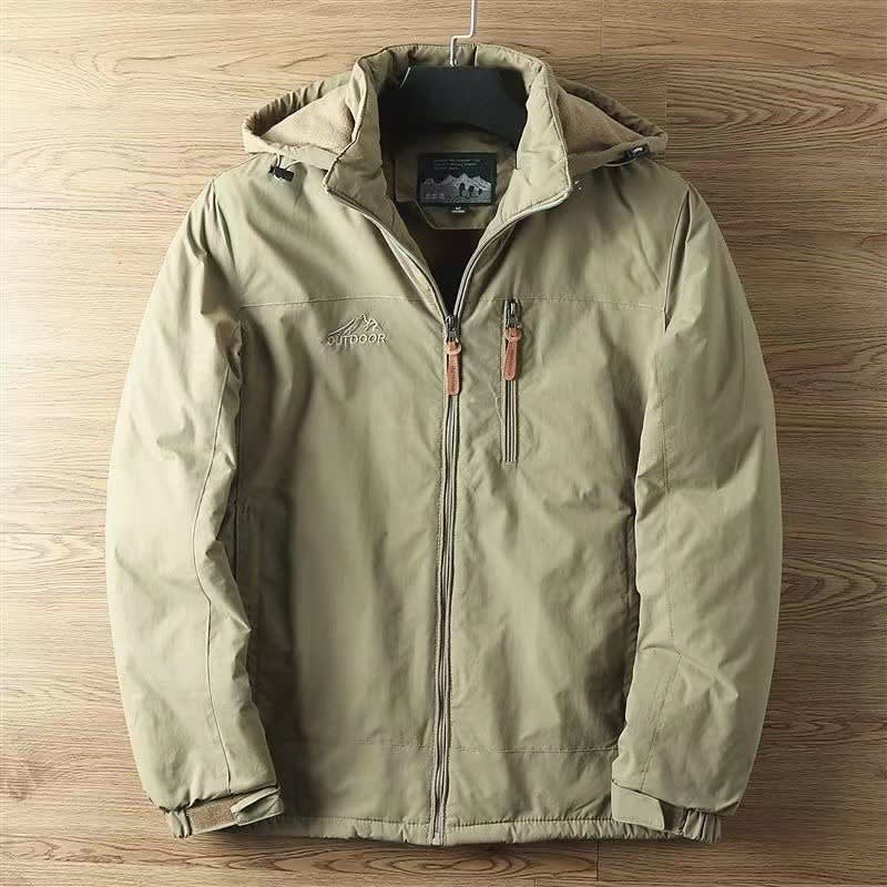 Men's Water Resistant Hooded Jacket | Theodore_6