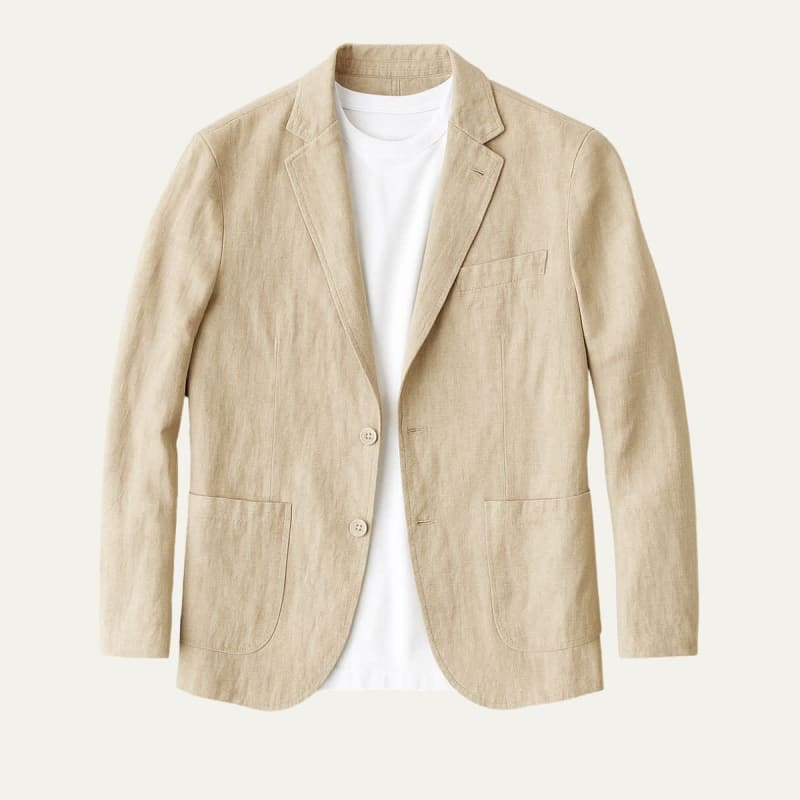 Men's Lightweight Linen Blazer | Uilleam_1
