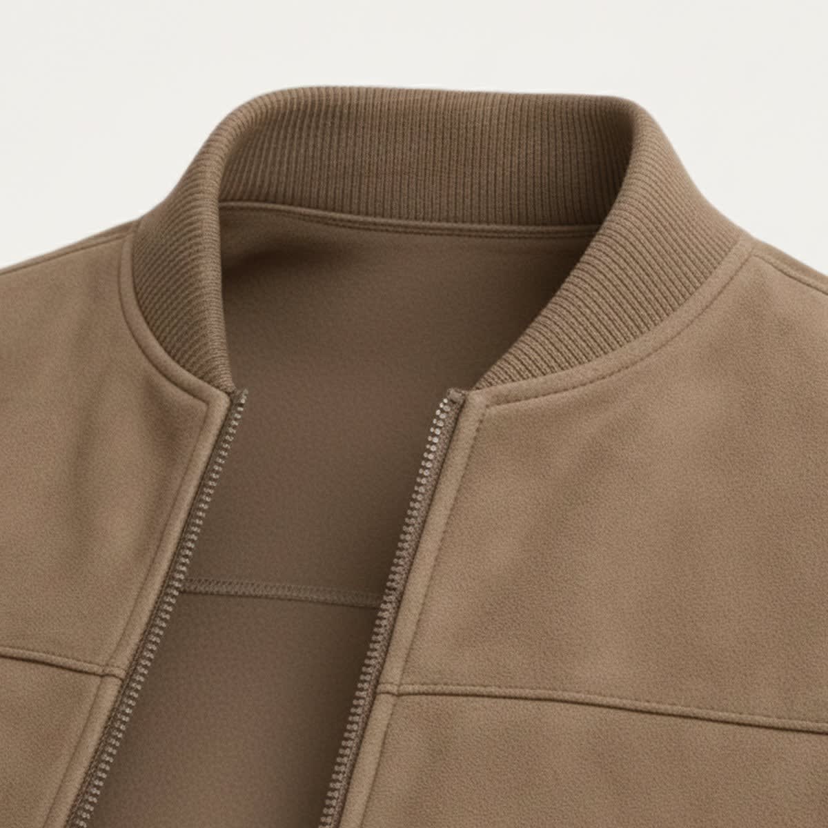 Men's Faux Suede Bomber Jacket | Lewis_3