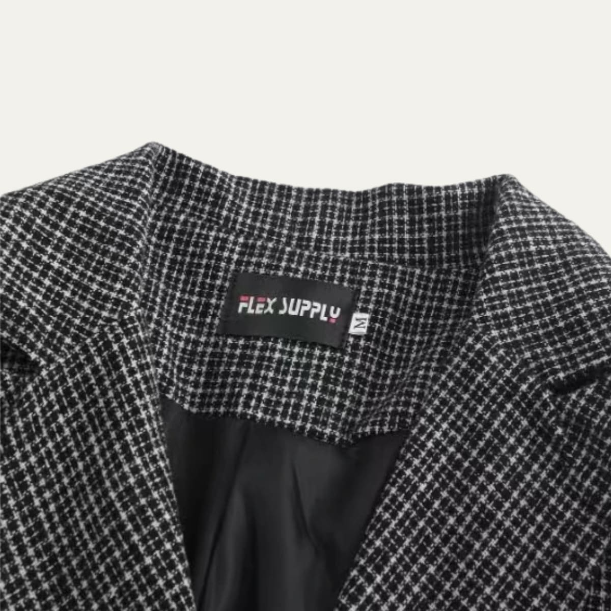 Men's Wool Blend Houndstooth Blazer | Cormac_3