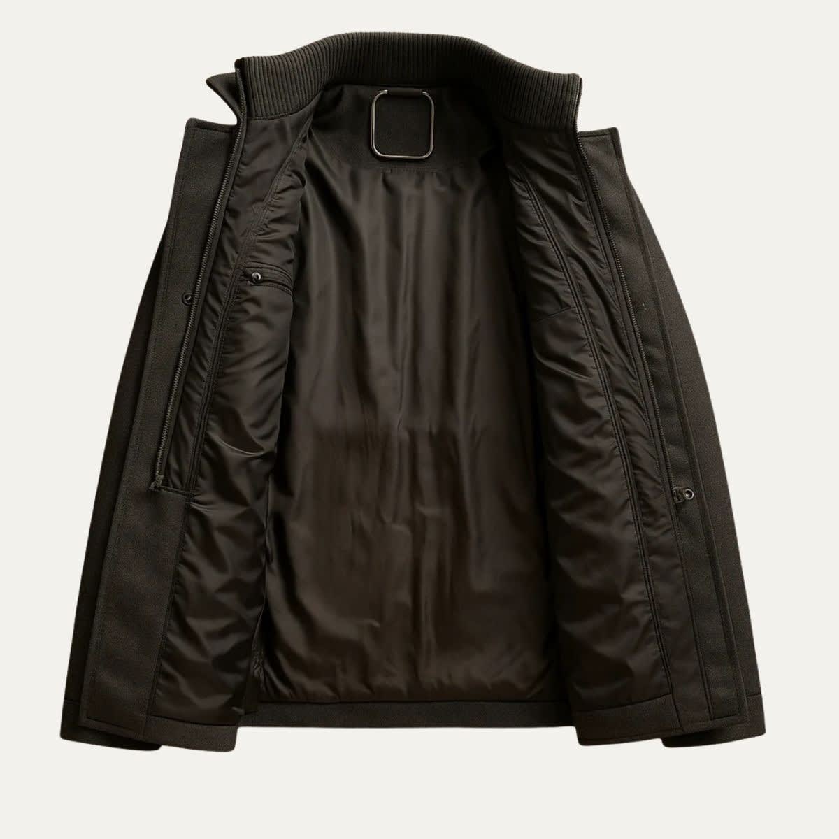 Men's Double Collar Winter Coat | Lennox_5