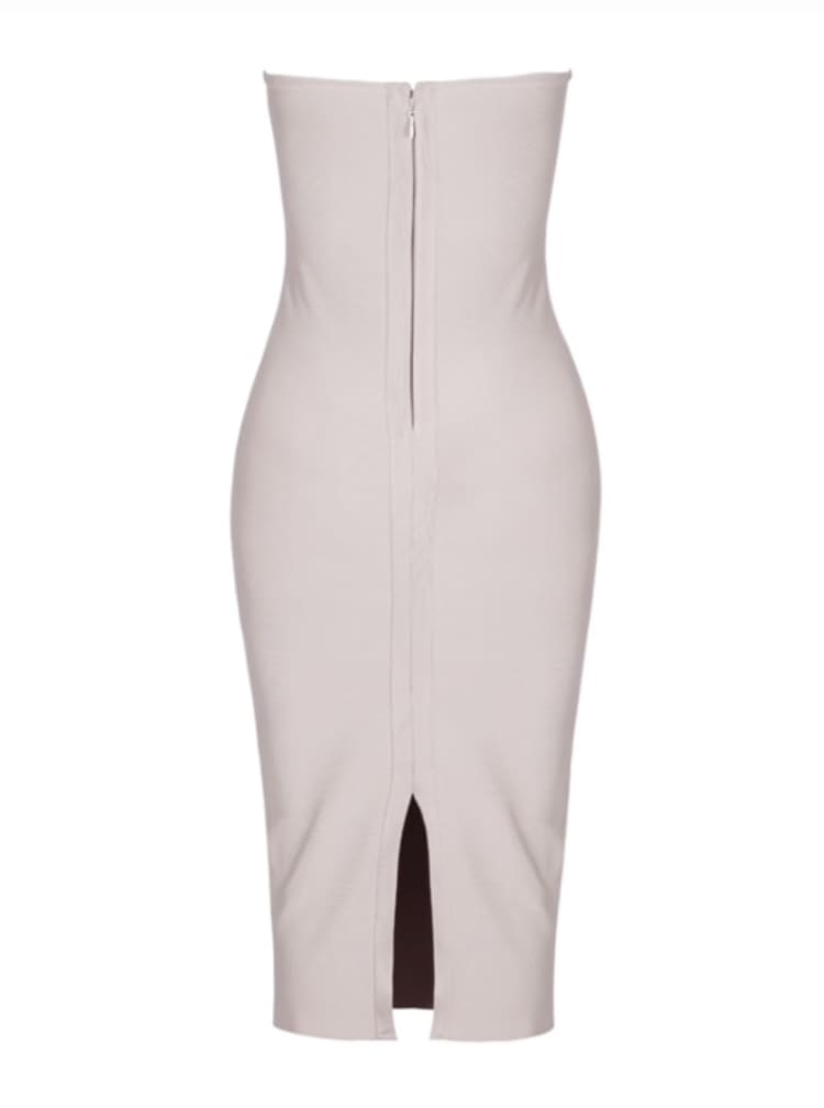 Women's Fringe Bandage Party Midi Dress | Juliet_4