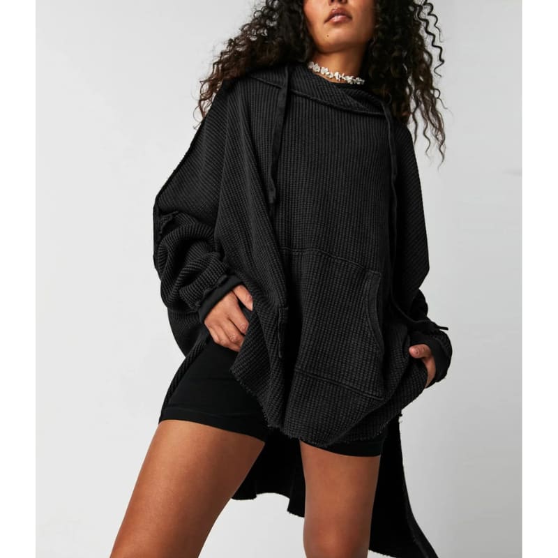 Women's Oversized Waffle Knit Jumper | Gracie_5