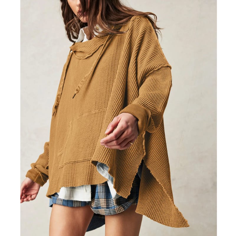 Women's Oversized Waffle Knit Jumper | Gracie_6