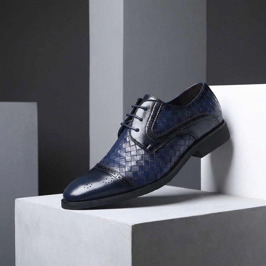 Men's Italian Leather Brogue Shoes | Phelan_11