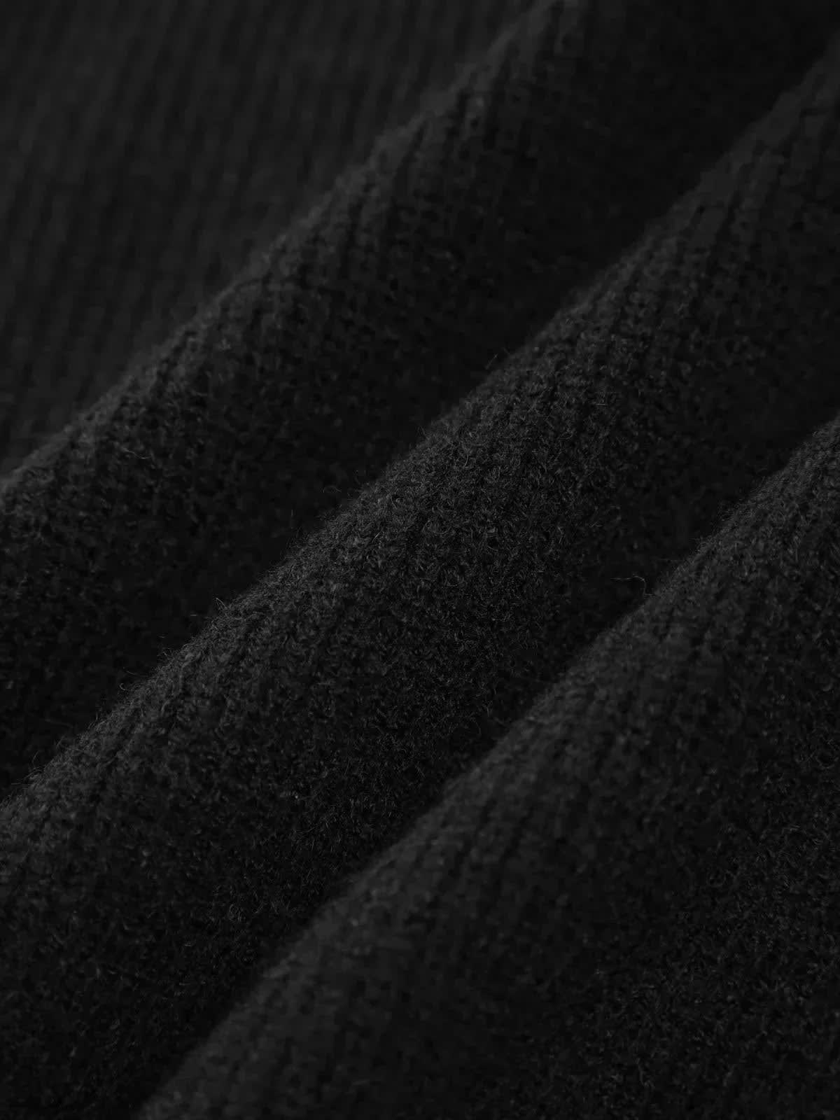 Women's Oversized Whipstitch Mock Neck Jumper | Nadia_13