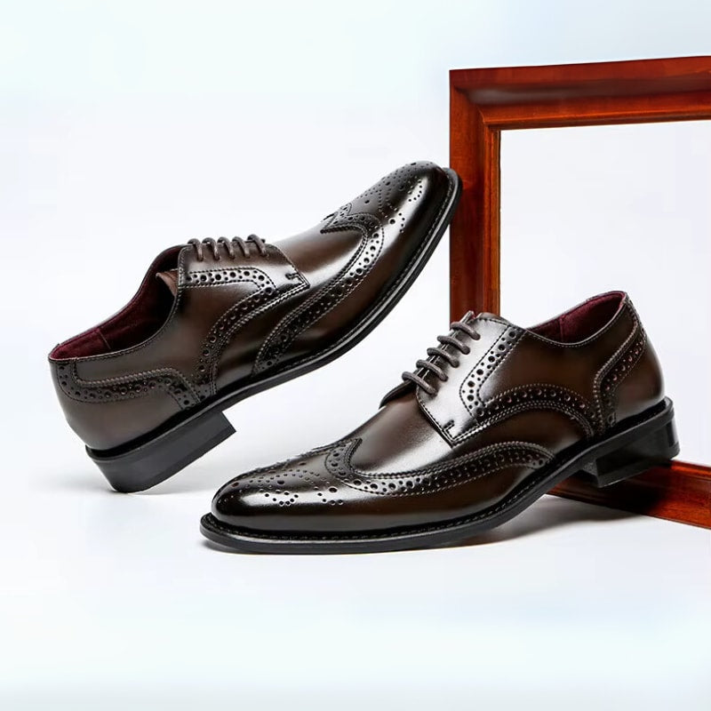 Men's Leather Wingtip Brogue Shoes | Gruffydd_6