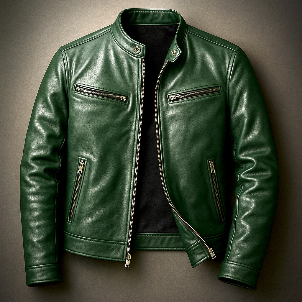 Men's Vintage Leather Jacket | Ulric_6