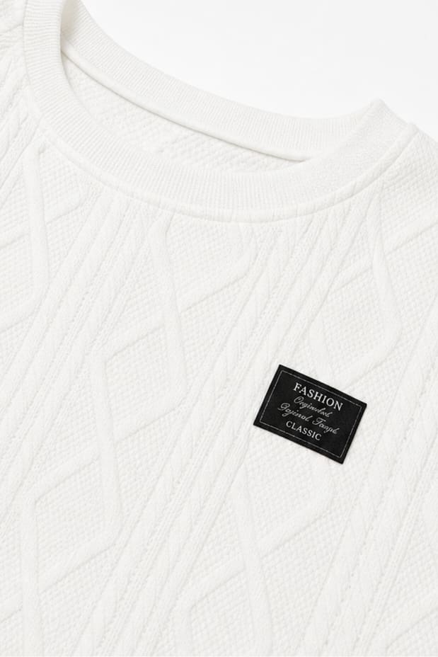 Women's Cable Knit Jumper Jogger Set | Rochelle_7