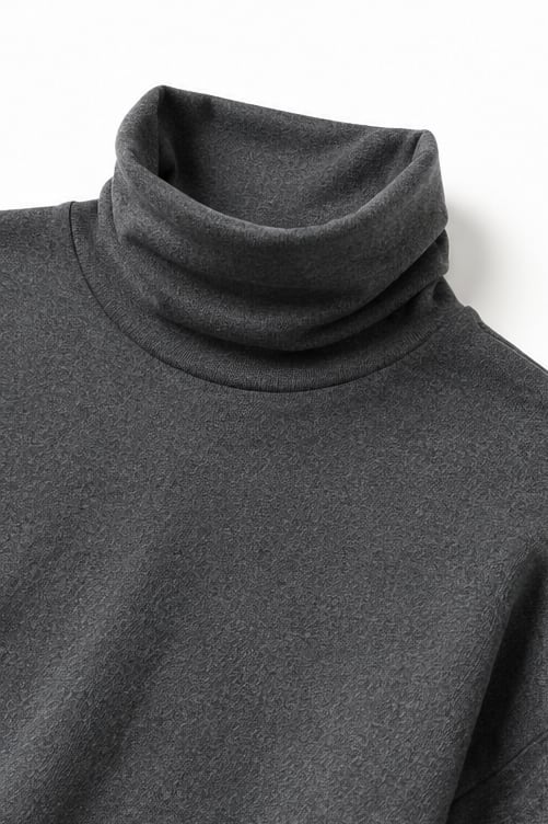 Women's Turtleneck Wide Leg Lounge Set | Maxine_5
