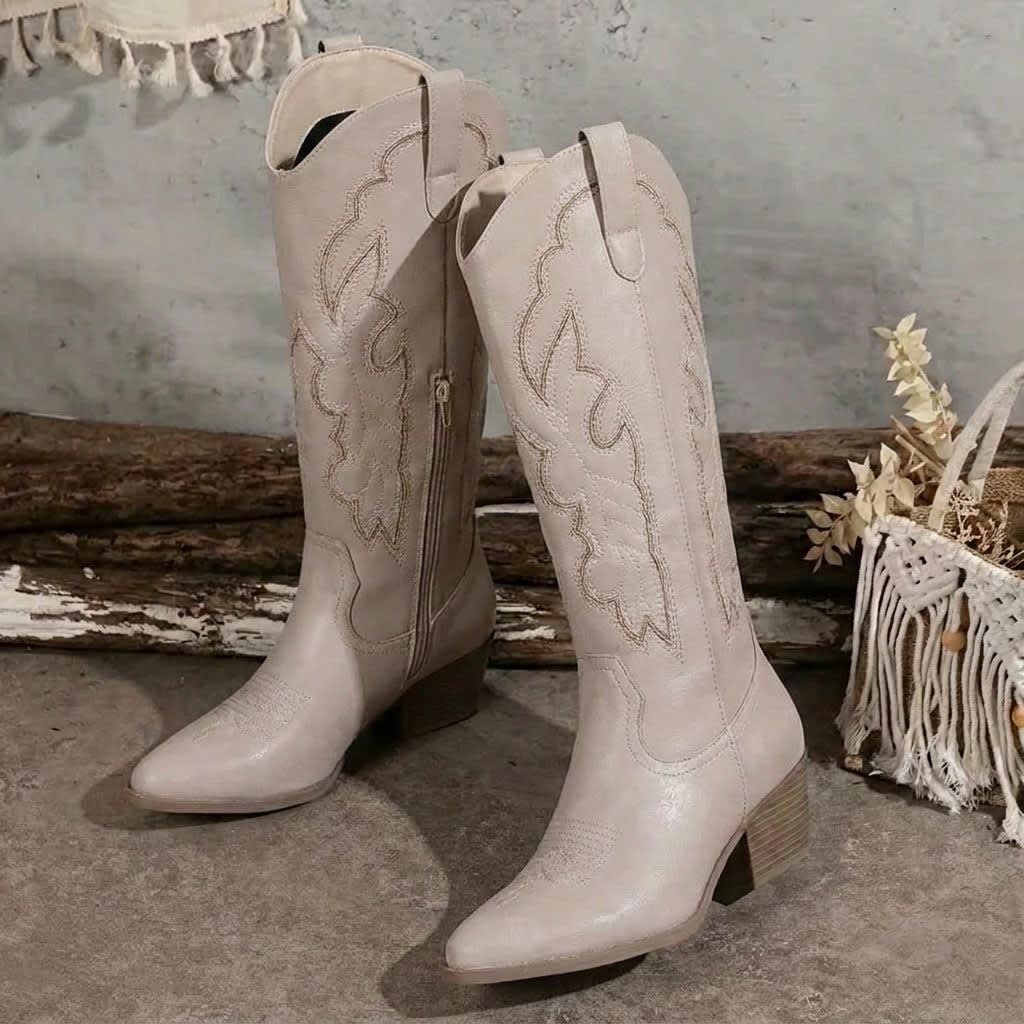 Women's Embroidered Western Boots | Eilidh_10
