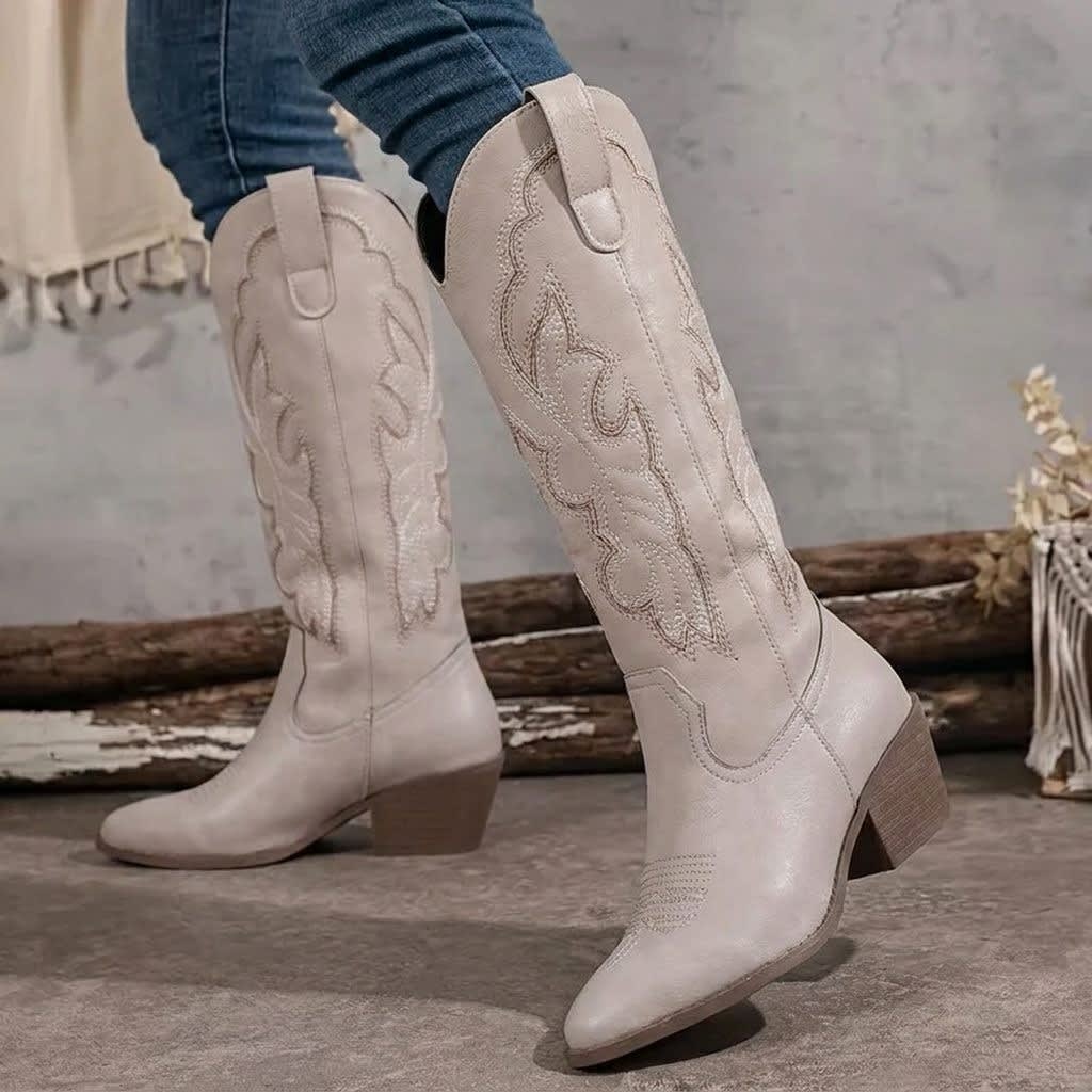 Women's Embroidered Western Boots | Eilidh_7