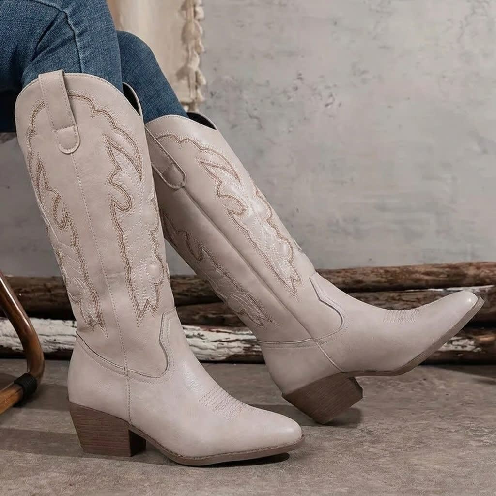 Women's Embroidered Western Boots | Eilidh_8