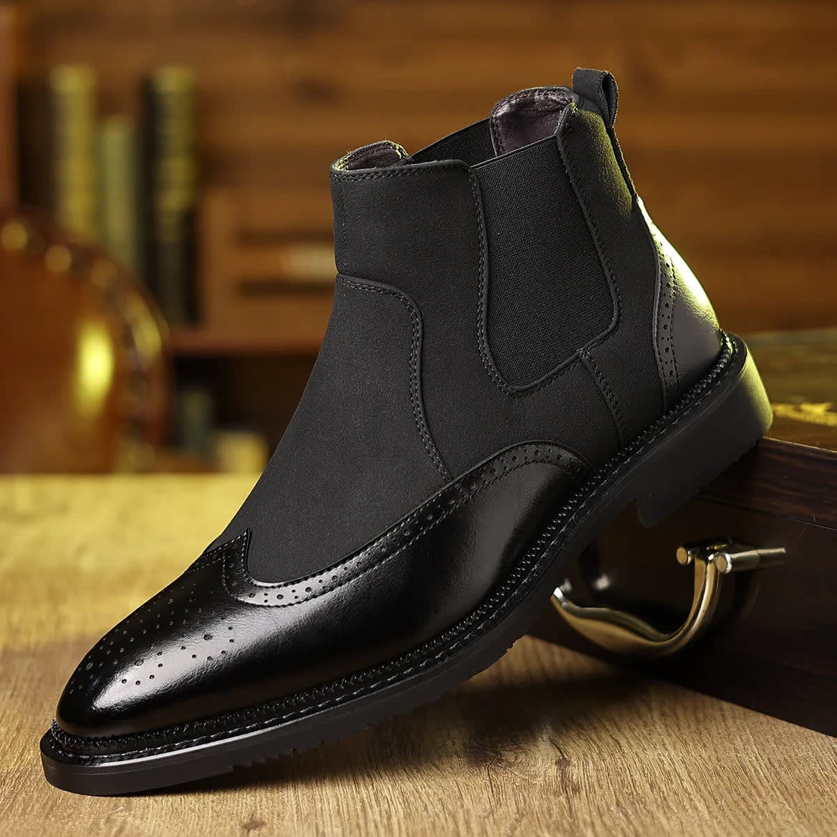 Men's Suede Chelsea Boots | Isaiah_3