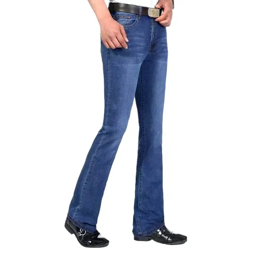 Men's Whiskered Bootcut Jeans | Alistair_3
