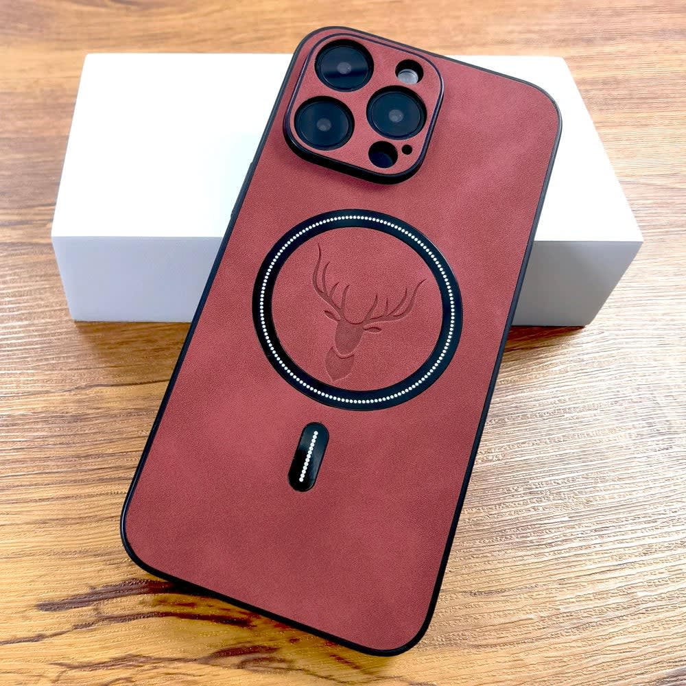 Men's Deer Emblem MagSafe iPhone Case | Glen_7