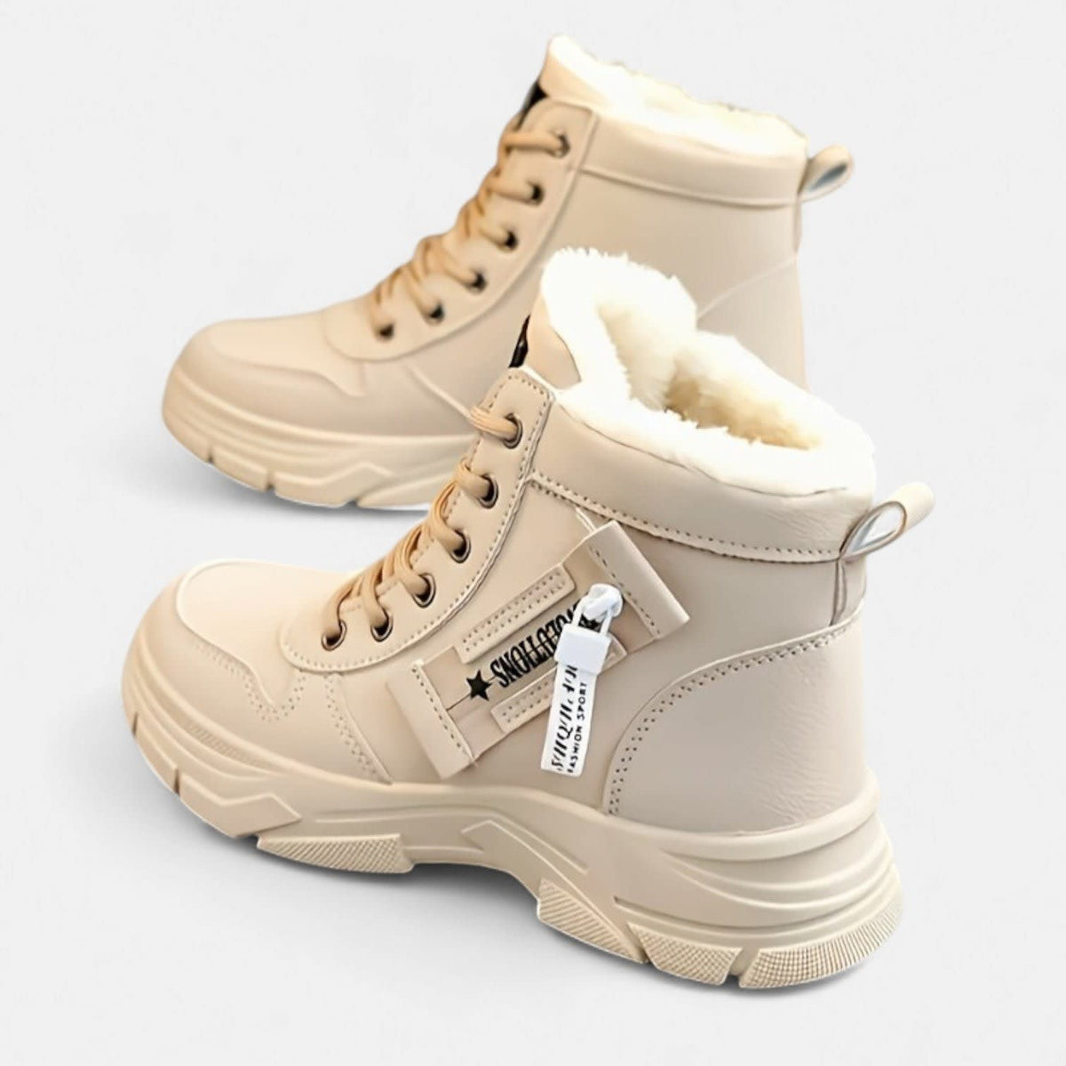 Women's Faux Fur Lined Winter Boots | Alison_2
