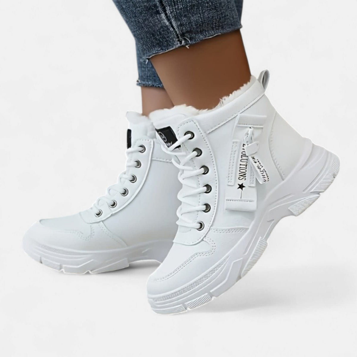 Women's Faux Fur Lined Winter Boots | Alison_5