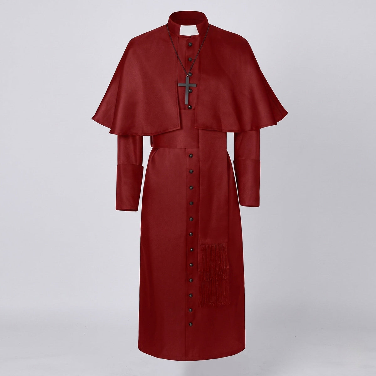 Women's Caped Priest Costume Dress | Jackie_7