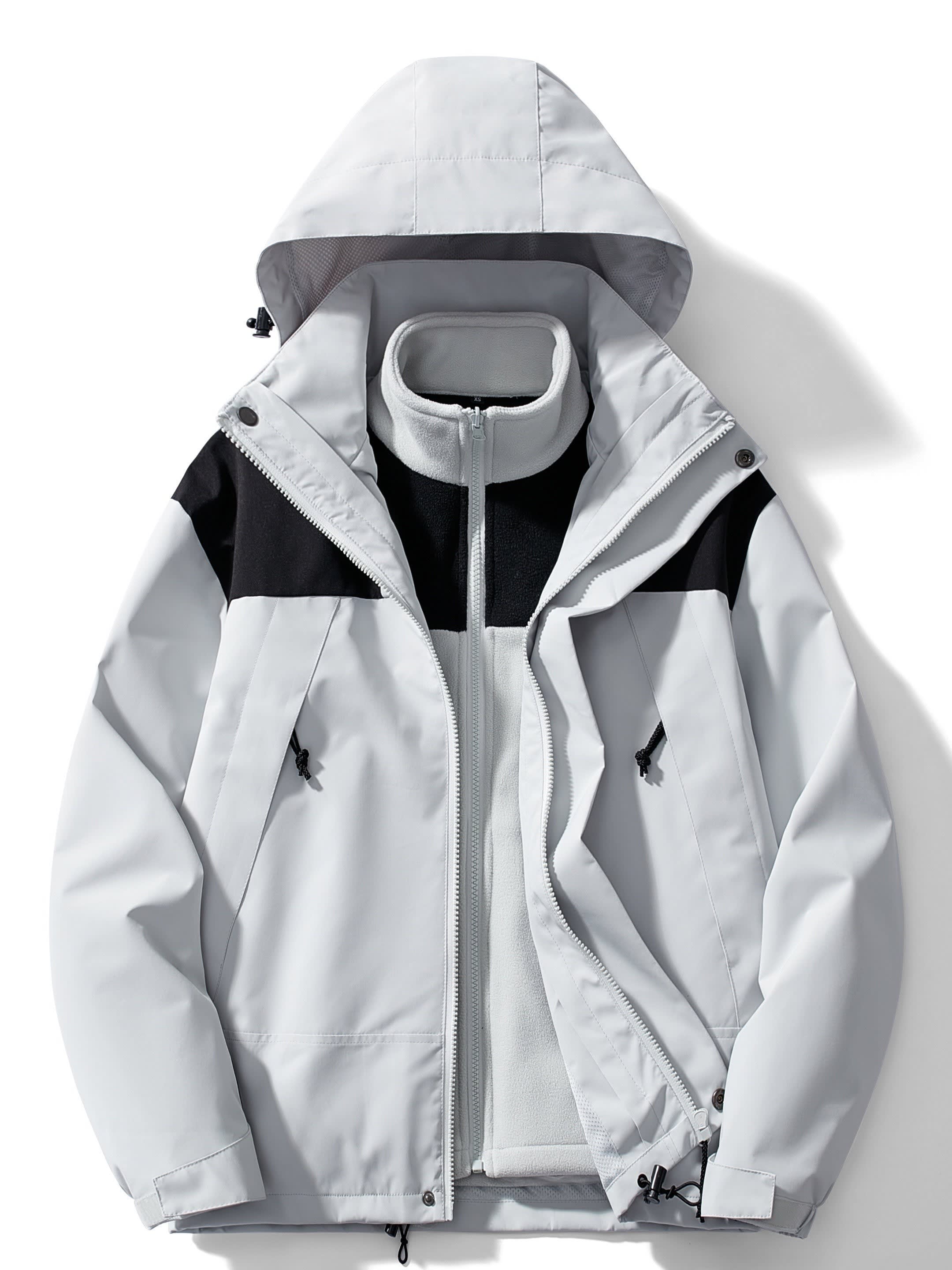 Women's 3-in-1 Fleece Hooded Jacket | Angharad_12