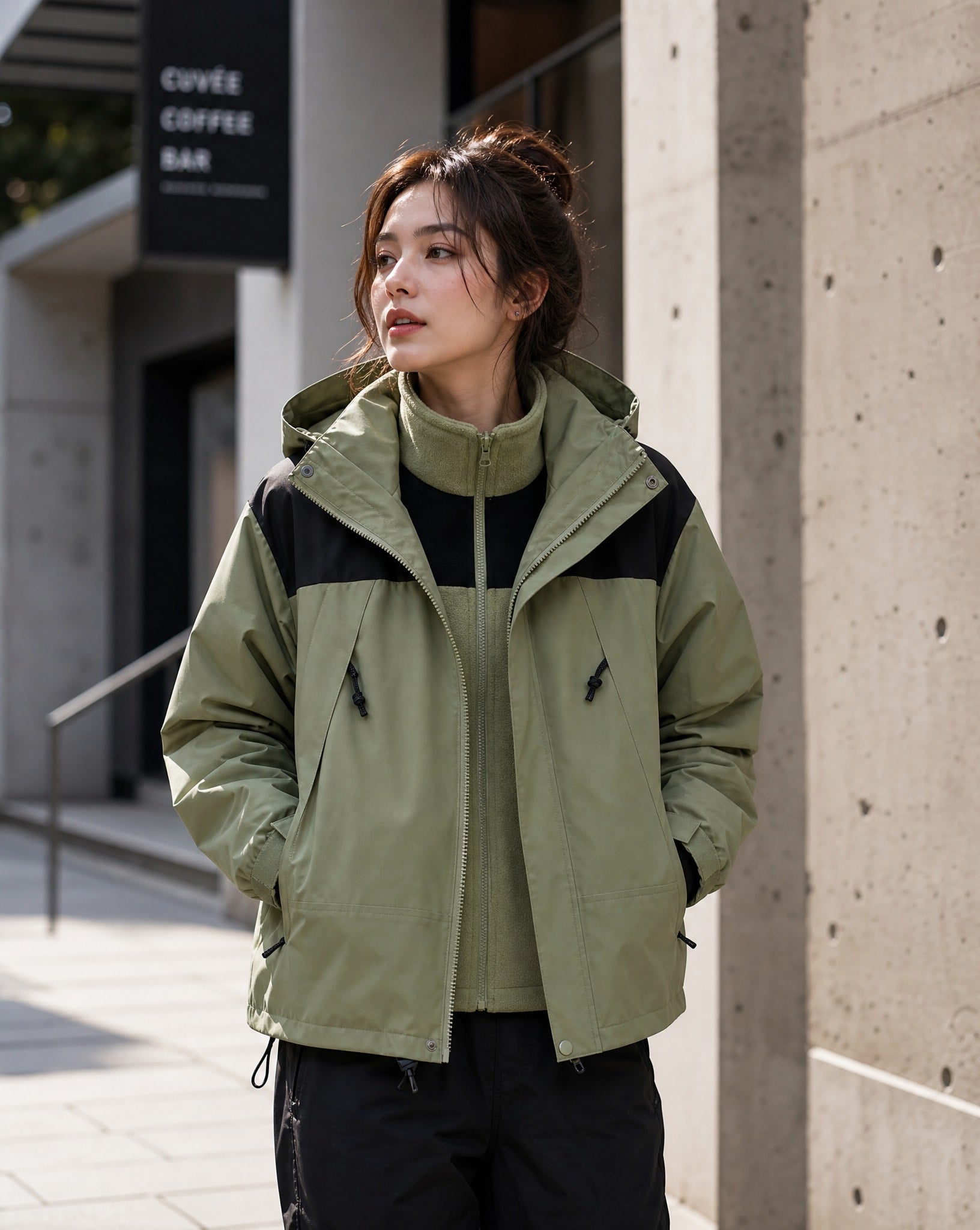 Women's 3-in-1 Fleece Hooded Jacket | Angharad_4