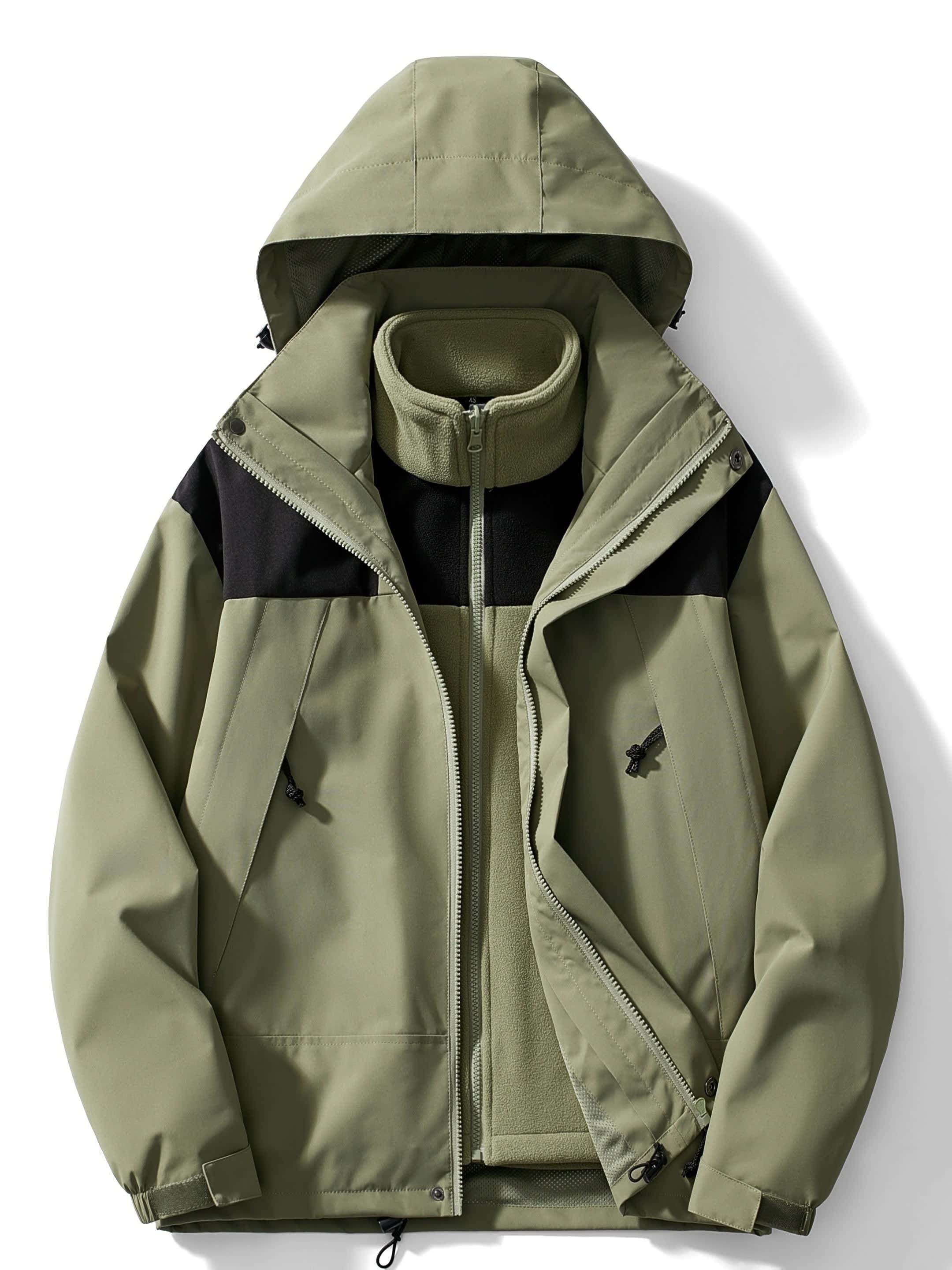 Women's 3-in-1 Fleece Hooded Jacket | Angharad_5