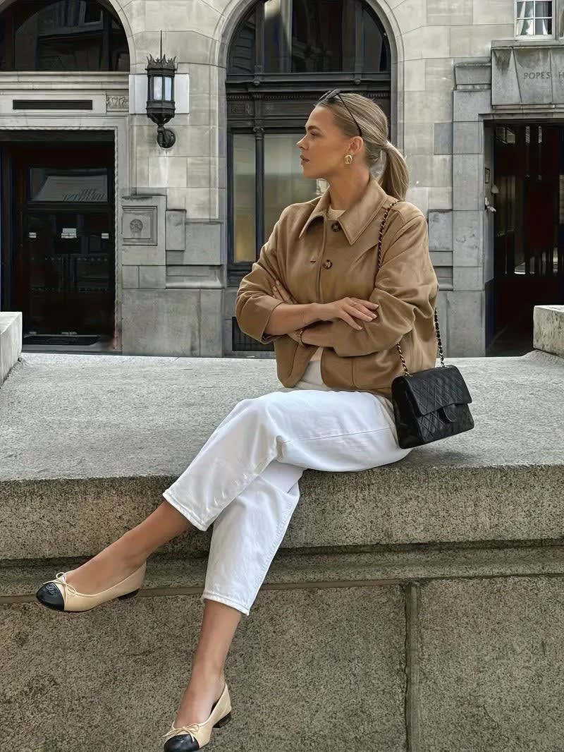 Women's Faux Suede Button Front Jacket | Llio_3