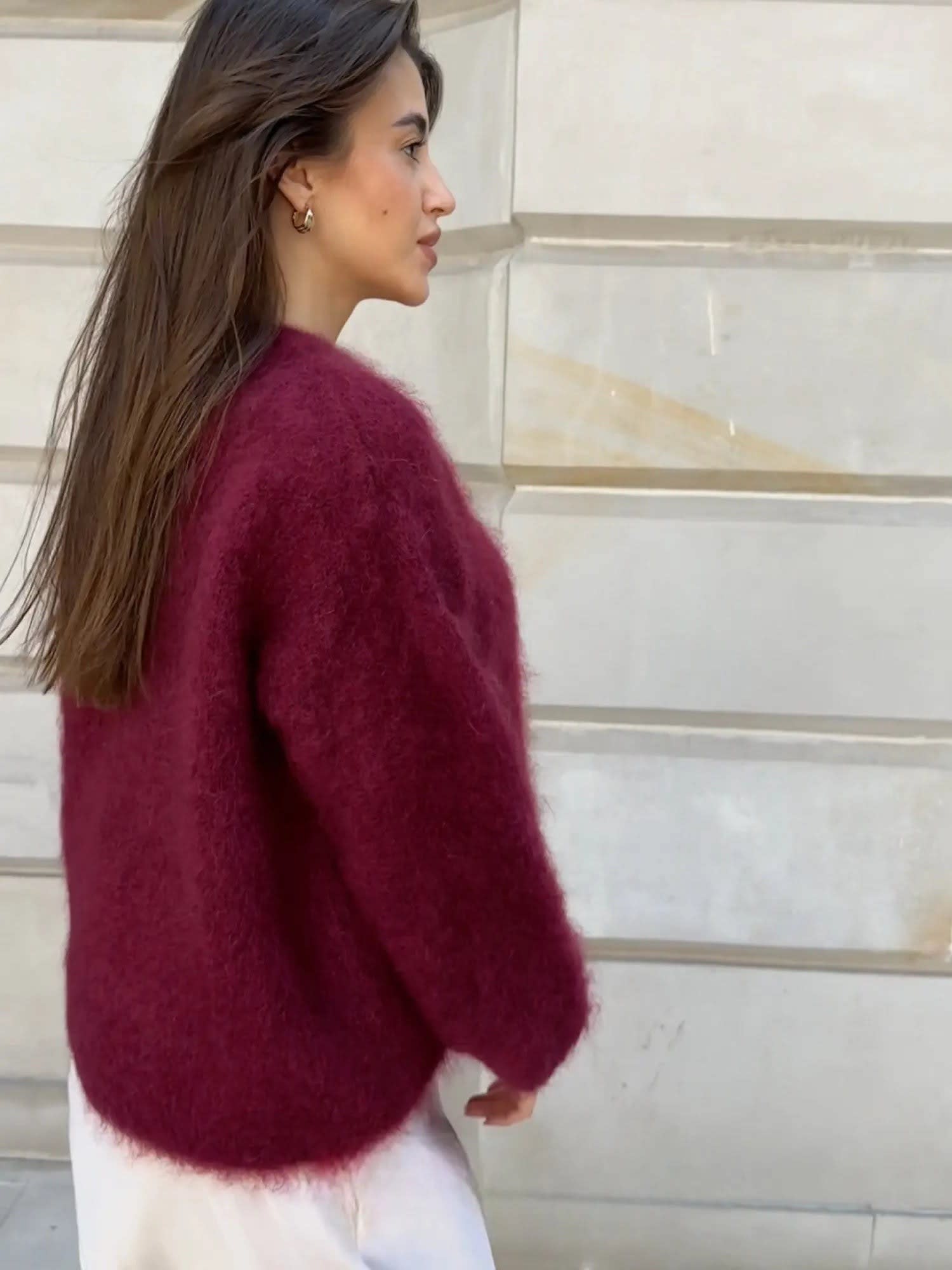 Women's Mohair Blend Knit Jumper | Clemmie_8