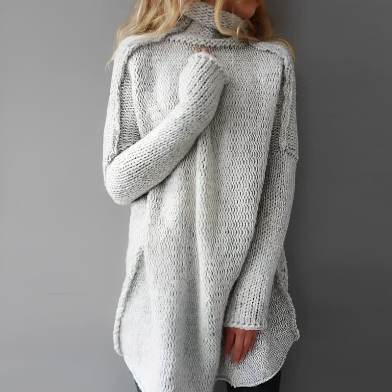 Women's Oversized Chunky Knit Jumper | Wanda_1