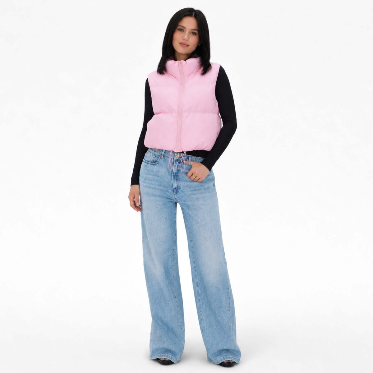 Women's Cropped Puffer Gilet | Colette_9