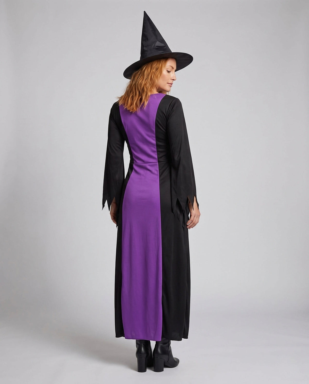 Women's Lace-Up Witch Costume Maxi Dress | Ann_3