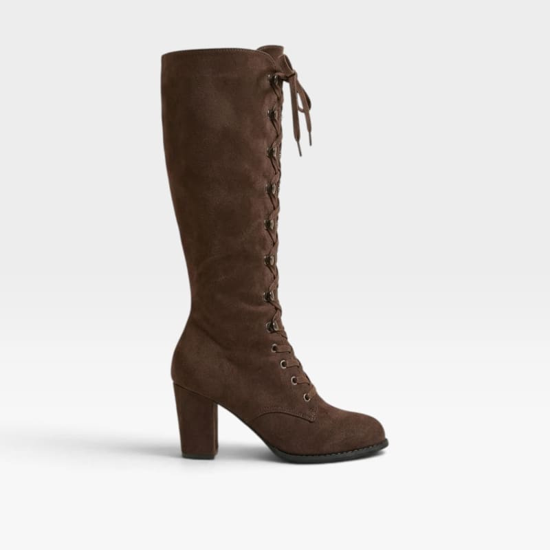 Women's Lace-Up Knee High Boots | Christina_1