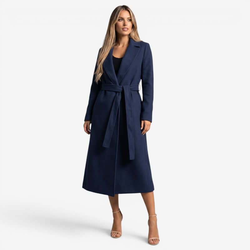 Women's Belted Longline Trench Coat | Gwendolyn_1