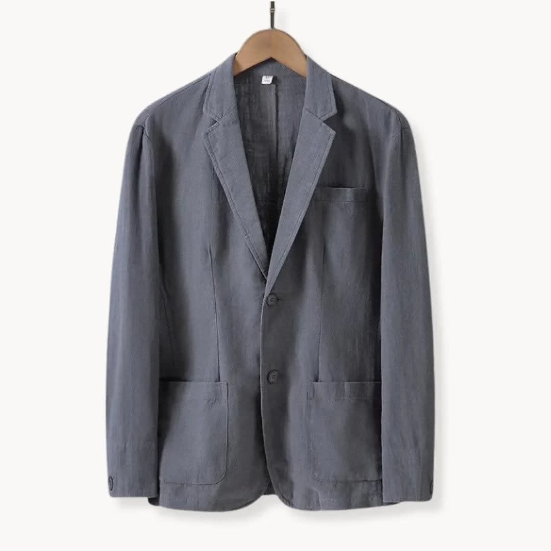 Women's Single Breasted Lightweight Blazer | Brittany_4