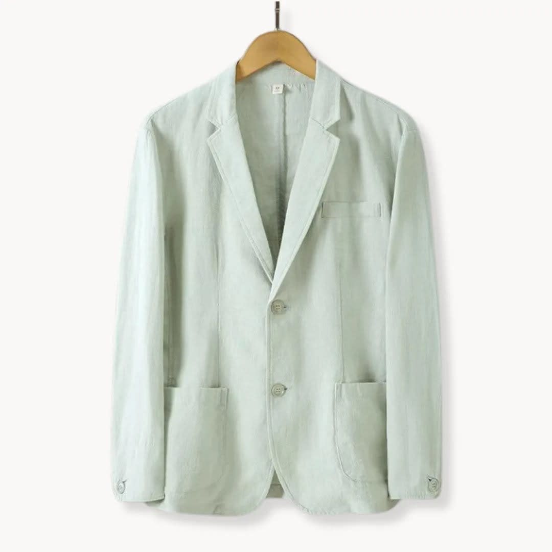 Women's Single Breasted Lightweight Blazer | Brittany_5